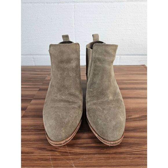 Isola Women's Tan Block Heel Ankle Boots Size 6 booties - Picture 2 of 10